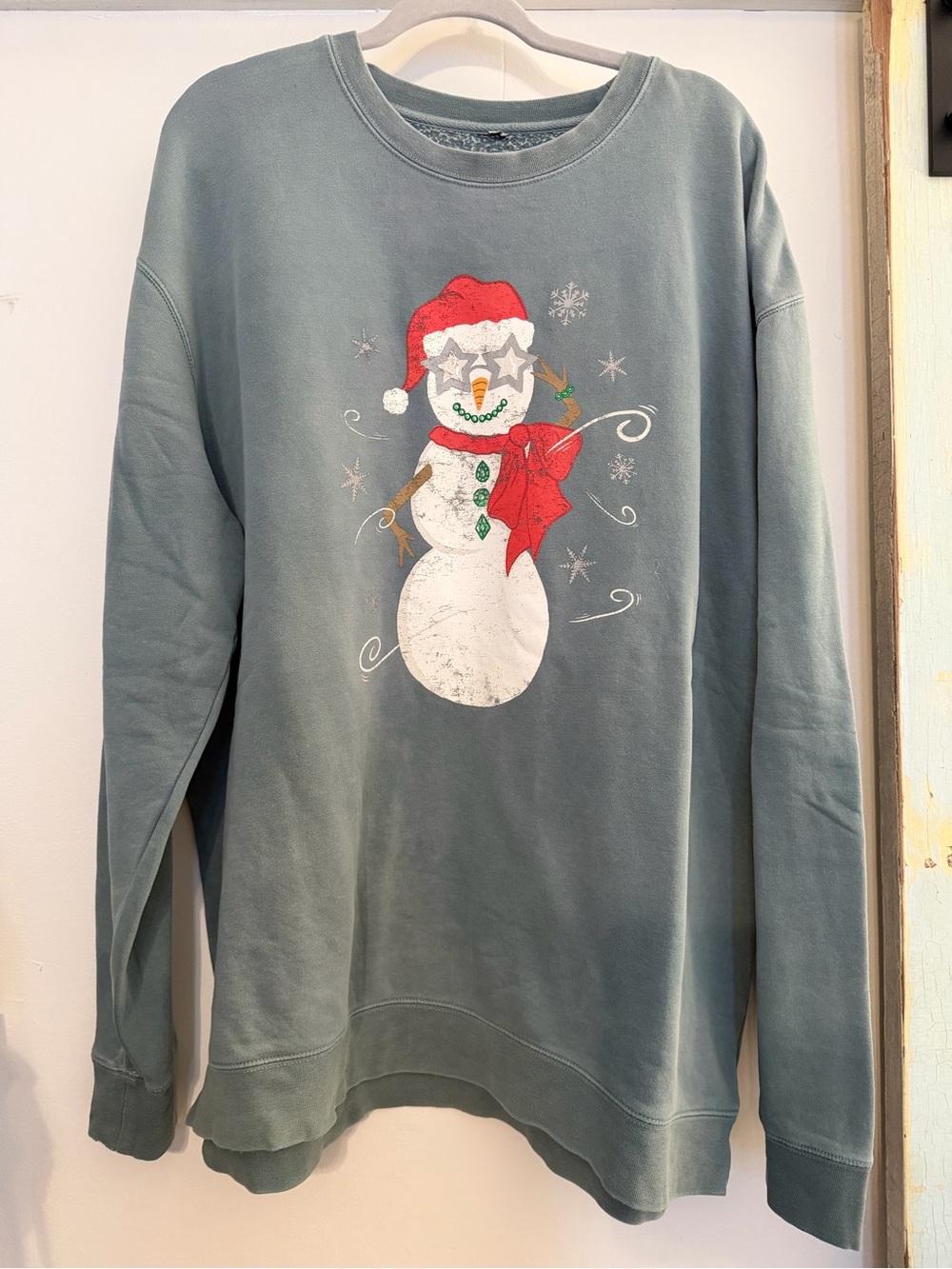 Living Fully Co. Jolly Snowman Sweatshirt